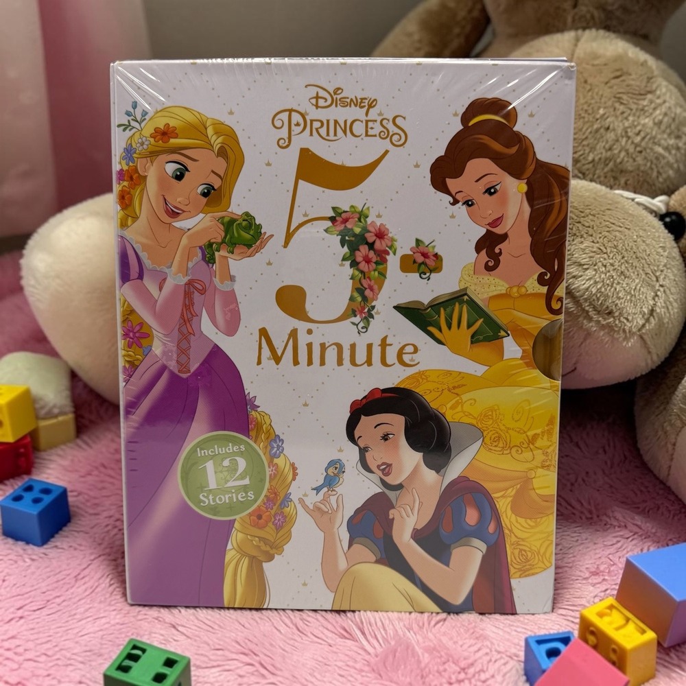 Disney Princess 5-Minute Stories 12 Book Box Set NEW Sealed Disney Press 2018